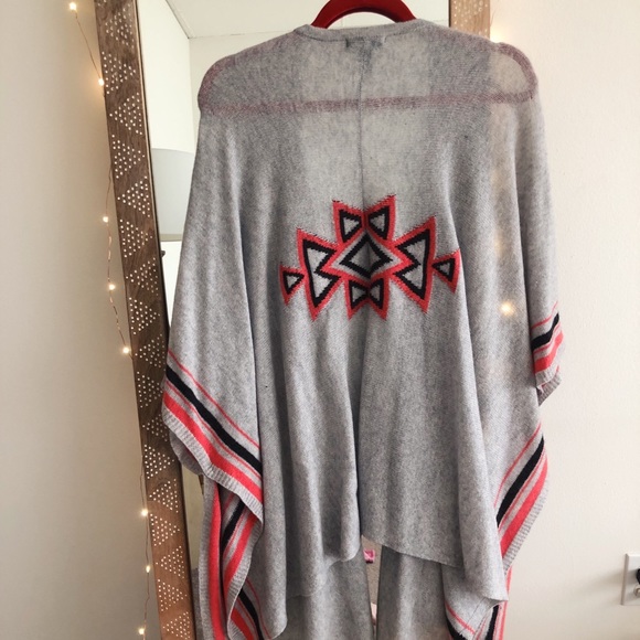 Aqua Cashmere Duster - Picture 1 of 3